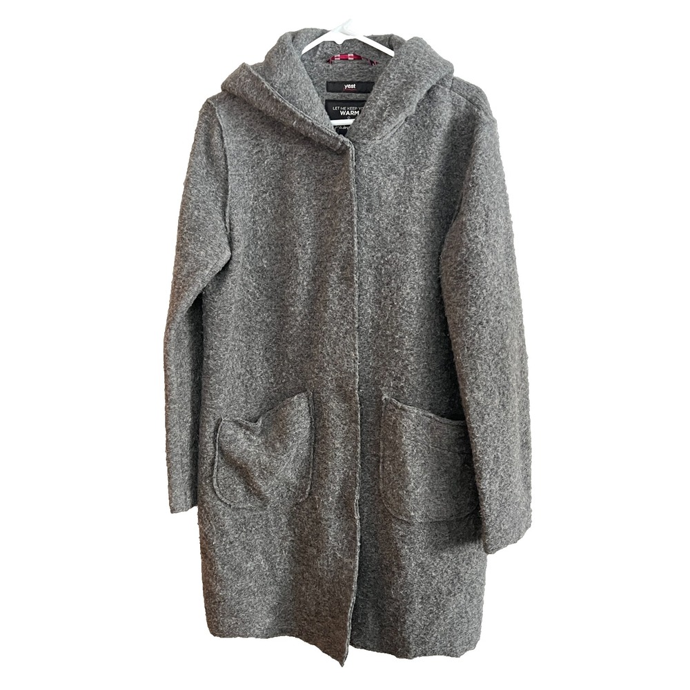 Yest Outerwear Netherlands Wool Blend Long Coat/Jacket Size 10 Buttons